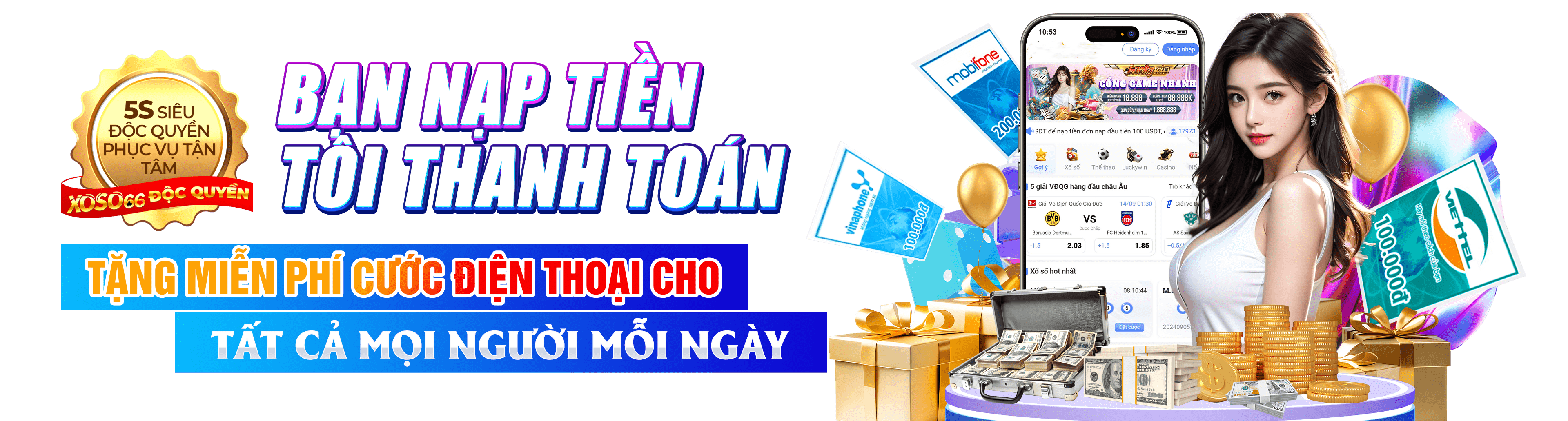 Hình ảnh quảng cáo của uk888 hiển thị nền tảng và các lợi ích